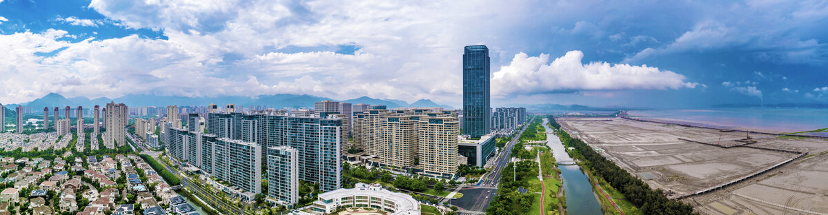 樂清城區(qū)全景風(fēng)光