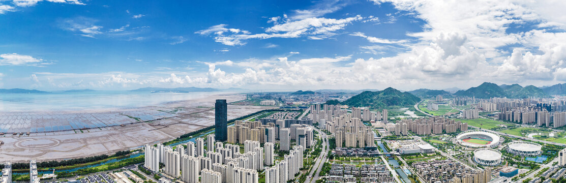 樂清城區(qū)全景風(fēng)光