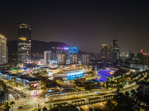 海上世界广场夜景