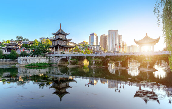 貴州貴陽(yáng)甲秀樓