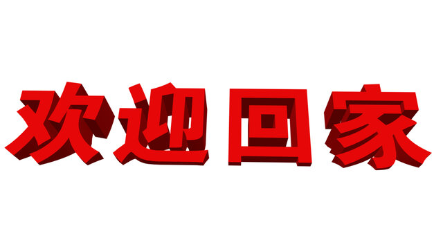 歡迎回家造型