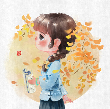 Q版民國(guó)女生
