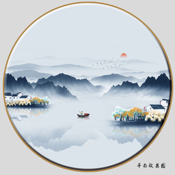 意境山水装饰画