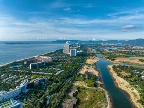 三亚海棠湾地标建筑