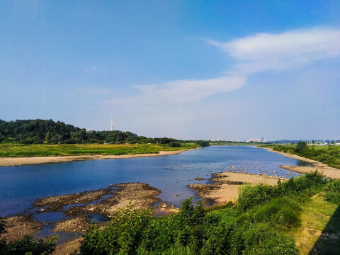 沿江风光