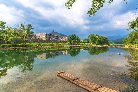 桂林永宁州古城风光