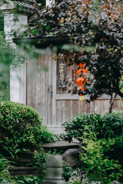 长寿寺禅意国风寺庙