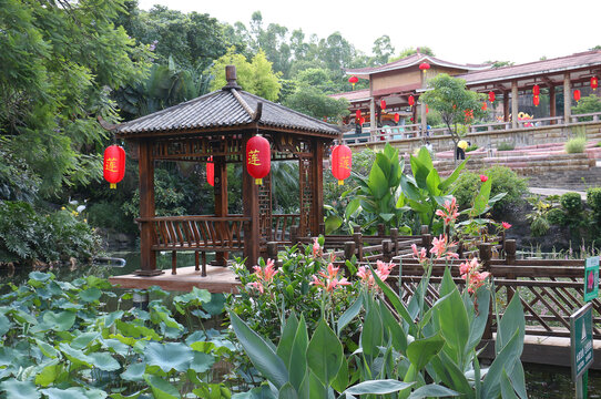 番禺莲花山风景