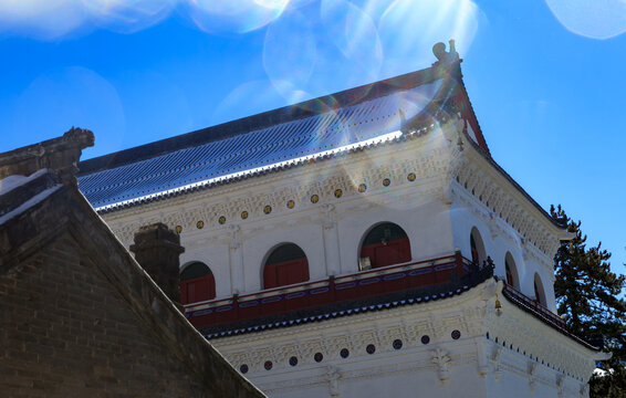 五台山显通寺无量殿