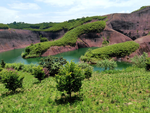 高椅岭丹霞地貌