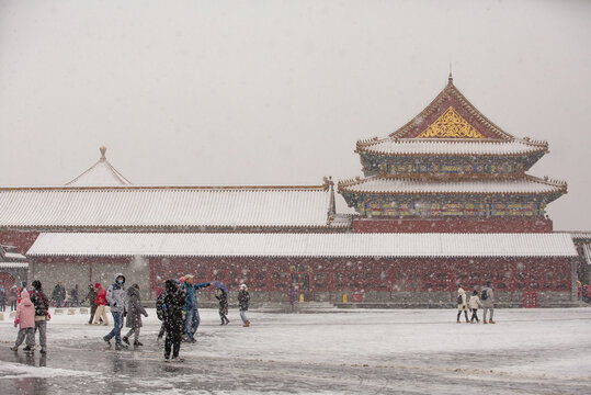 故宫雪景