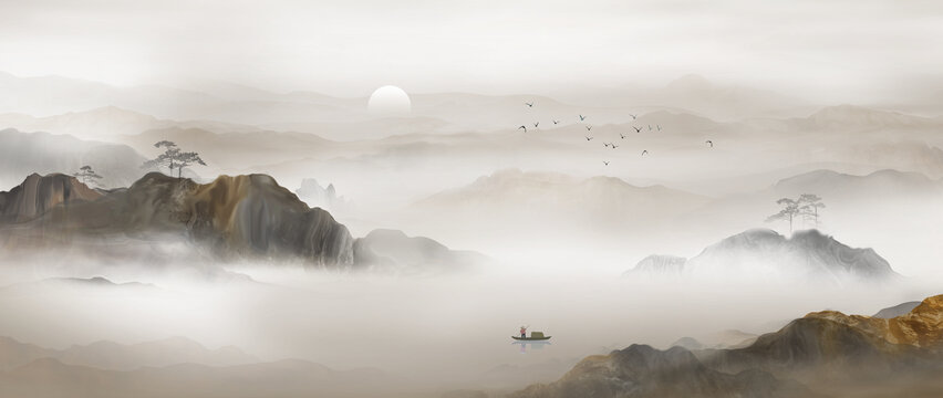 山水畫