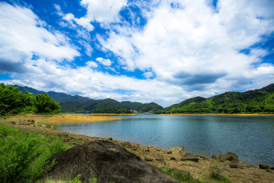 从化杉湖风光