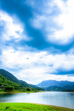 从化杉湖风光