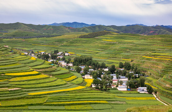 乡村梯田