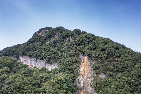 华蓥山航拍自然风光