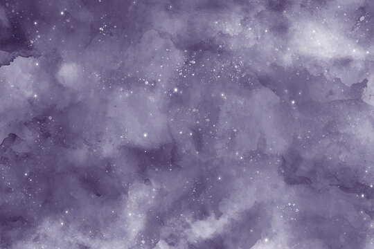 水彩星空圖案