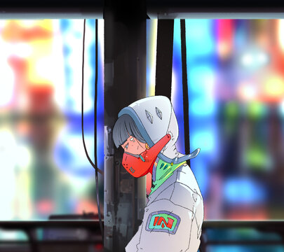 賽博朋克女性