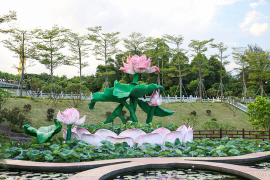 番禺莲花山风景