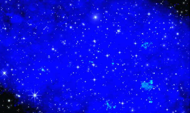 藍(lán)色唯美星空