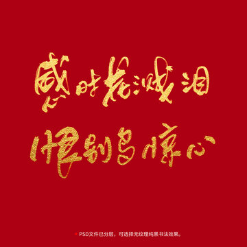 感時(shí)花濺淚恨別鳥(niǎo)驚心