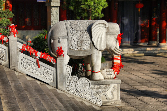 芜湖广济寺石象