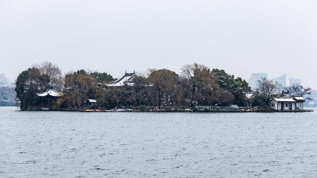 杭州西湖小瀛洲