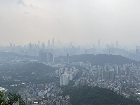 深圳鸟瞰