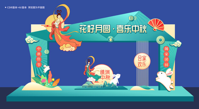 中秋門頭