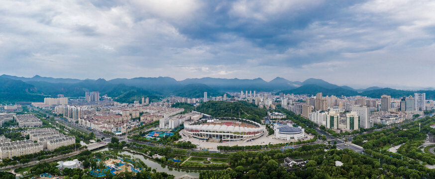 温岭城市全景