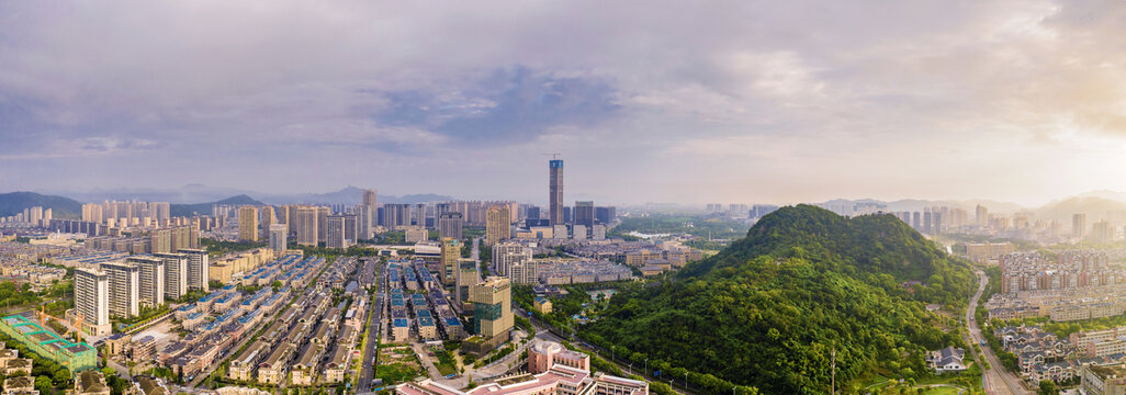 温岭城市全景