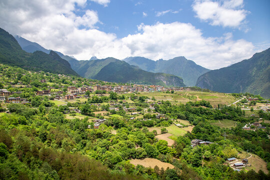 云南贡山丙中洛旅游区自然风光