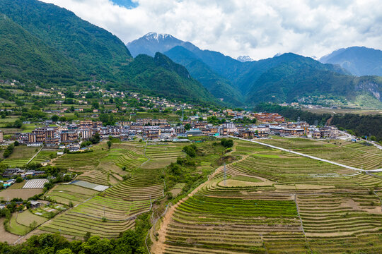 云南贡山丙中洛旅游区自然风光