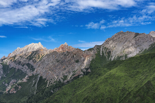 四川阿坝黄龙景区