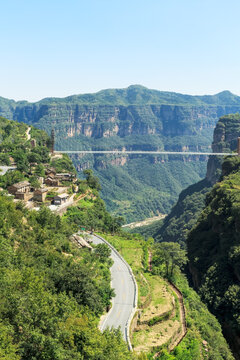 河南林州太行大峡谷太行天路