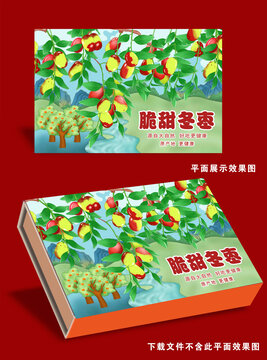 冬棗包裝禮盒