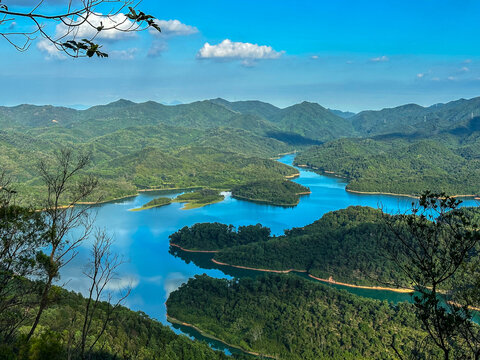 中山狮头山风景