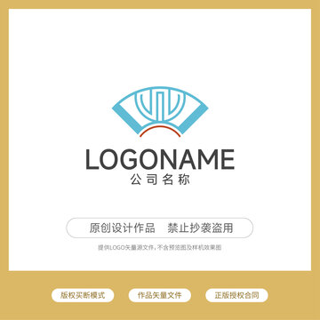 扇面logo