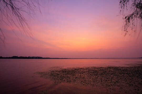 尚湖夕阳