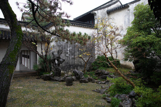 秋雨园林