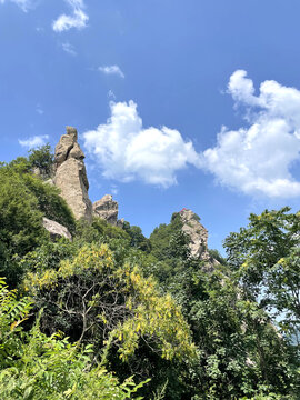 秦嶺翠華山風光