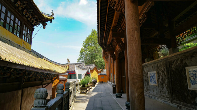 安徽池州九华山祇园禅寺