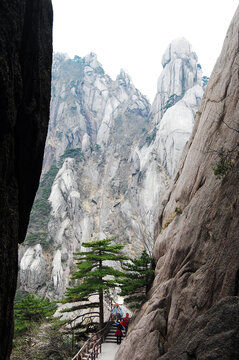 黄山旅游风光图