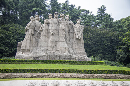 南京雨花台烈士陵园雕像