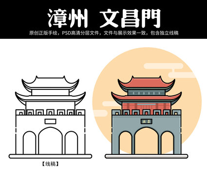 漳州地標(biāo)建筑文昌門