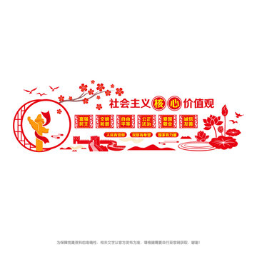 核心價(jià)值觀文化墻