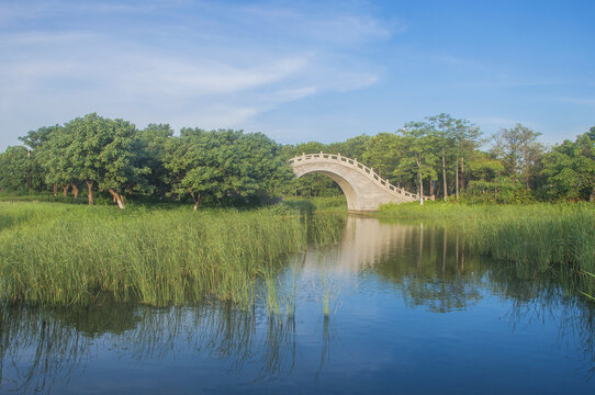 小桥流水风景美图