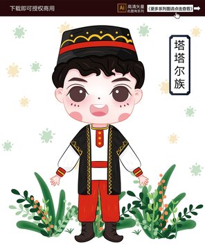 塔塔爾族男生