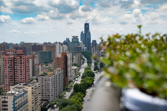 上海徐汇区城市街景