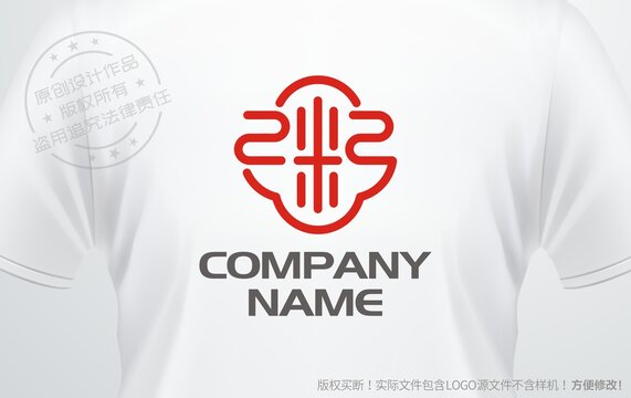 粥店logo粥字标志